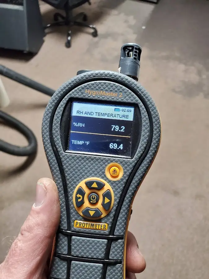Moisture meter humidity assessment for Mold Remediation & Removal in Tuba City